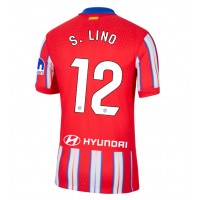 Atletico Madrid Samuel Lino #12 Hjemmedrakt 2024-25 Kortermet